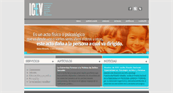 Desktop Screenshot of icev.cl